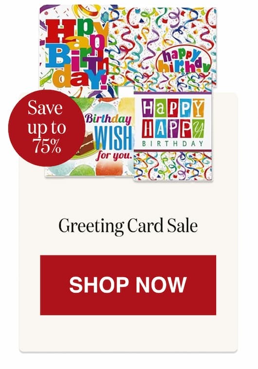 Greeting Card Sale  [Click here to Shop Now]