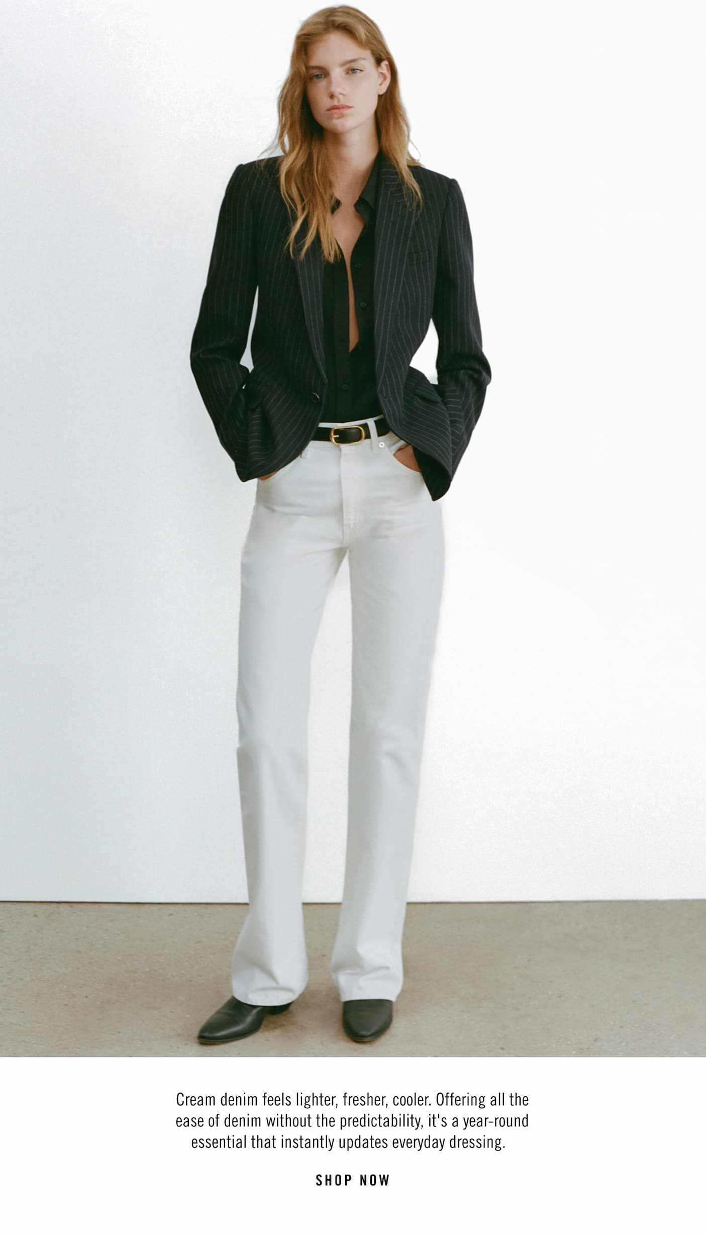 CREAM DENIM 