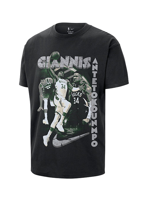 Nike Courtside Giannis Antetokounmpo Milwaukee Bucks T-Shirt
