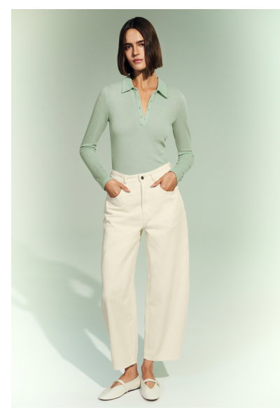 Relaxed Barrel Jean