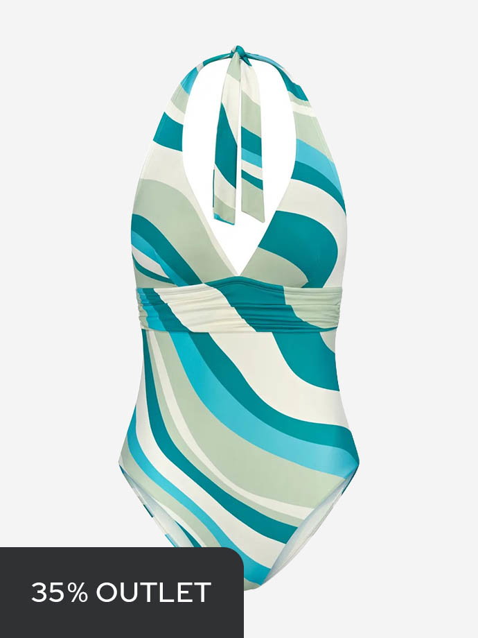 Summer Mix & Match Badeanzug Neckholder für Damen