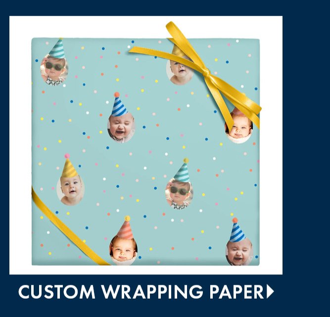 Custom Wrapping Paper