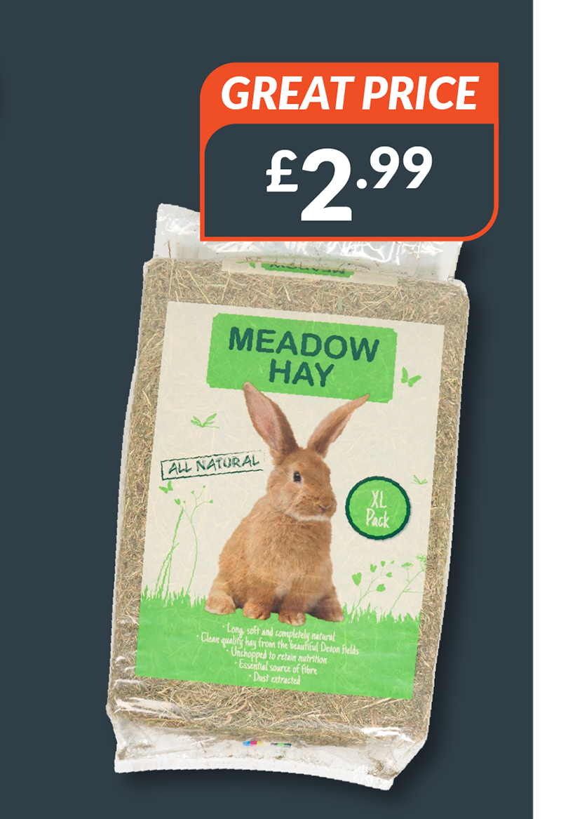 Meadow Hay. great price - £2.99
