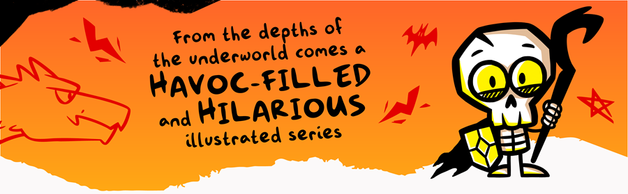 A havoc-filled and hilarious illustrated series