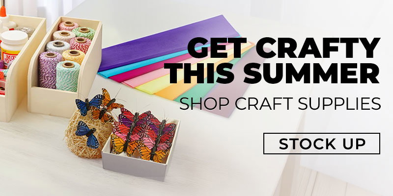 Stock Up on Craft Supplies