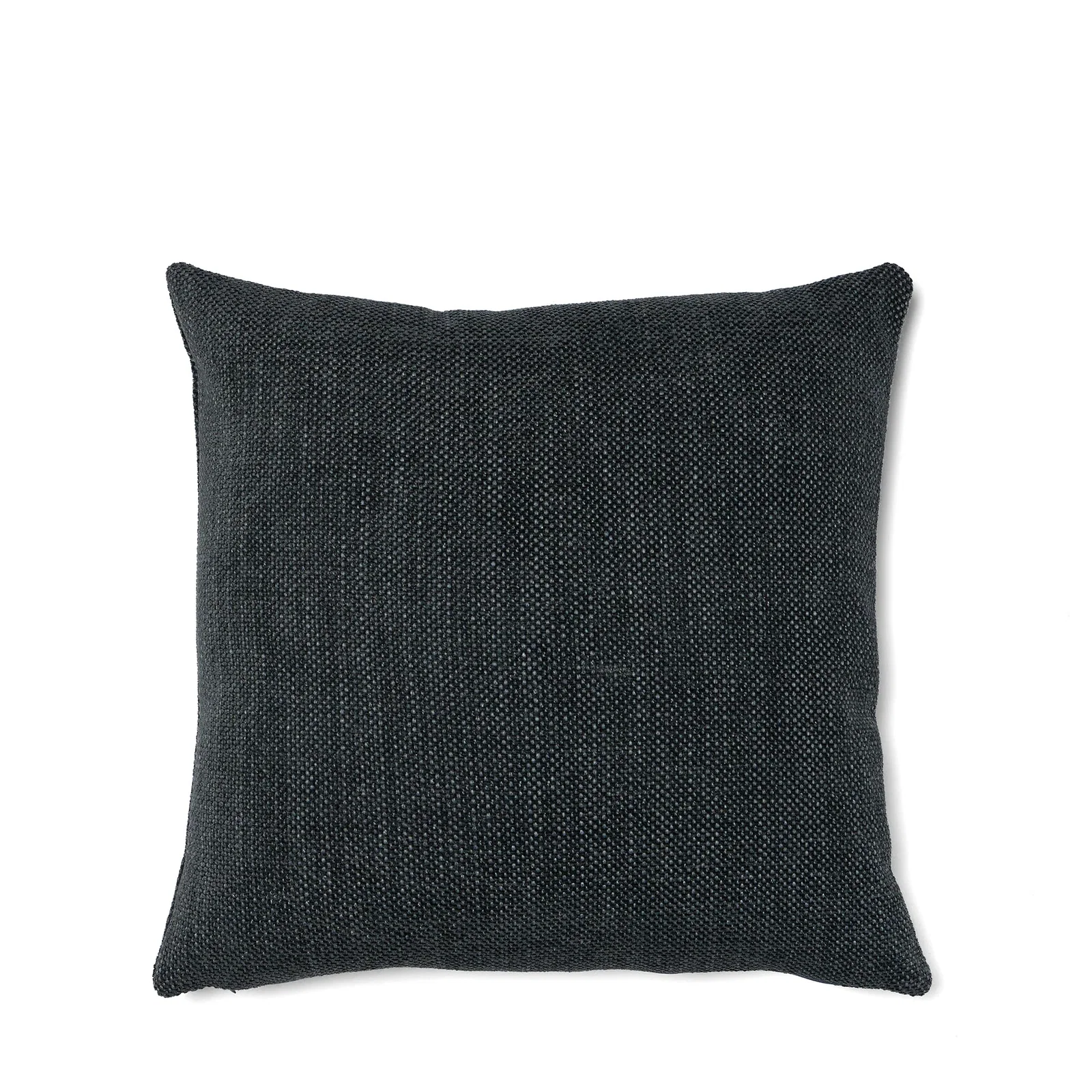 Image of Otto Cushion Textured Chenille Charcoal 50 x 50cm