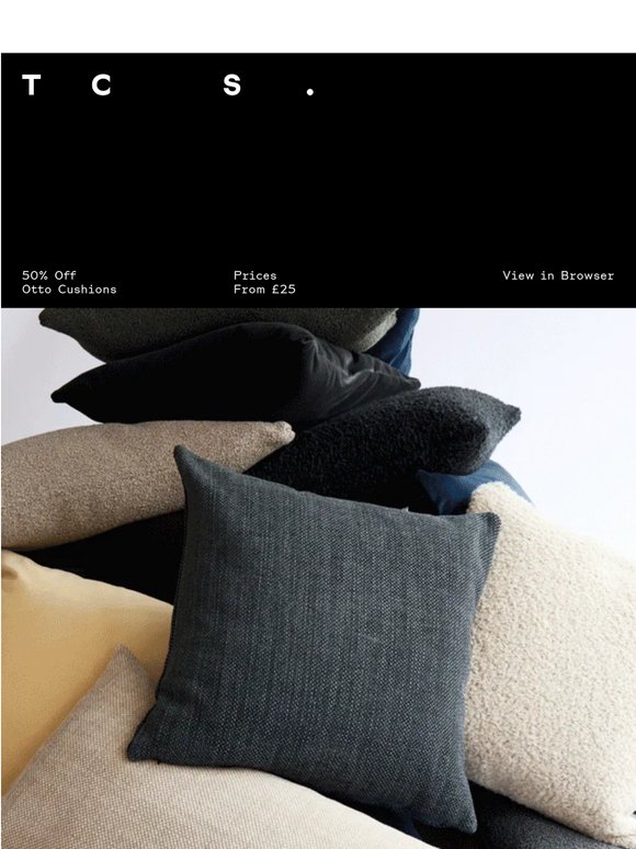 50% Off Otto Cushions