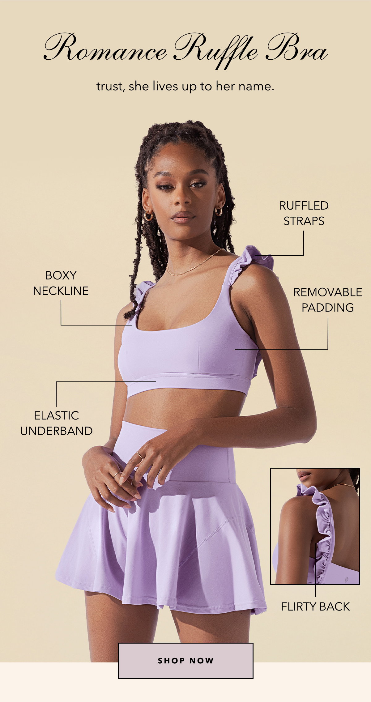 Shop Romance Ruffle Bra