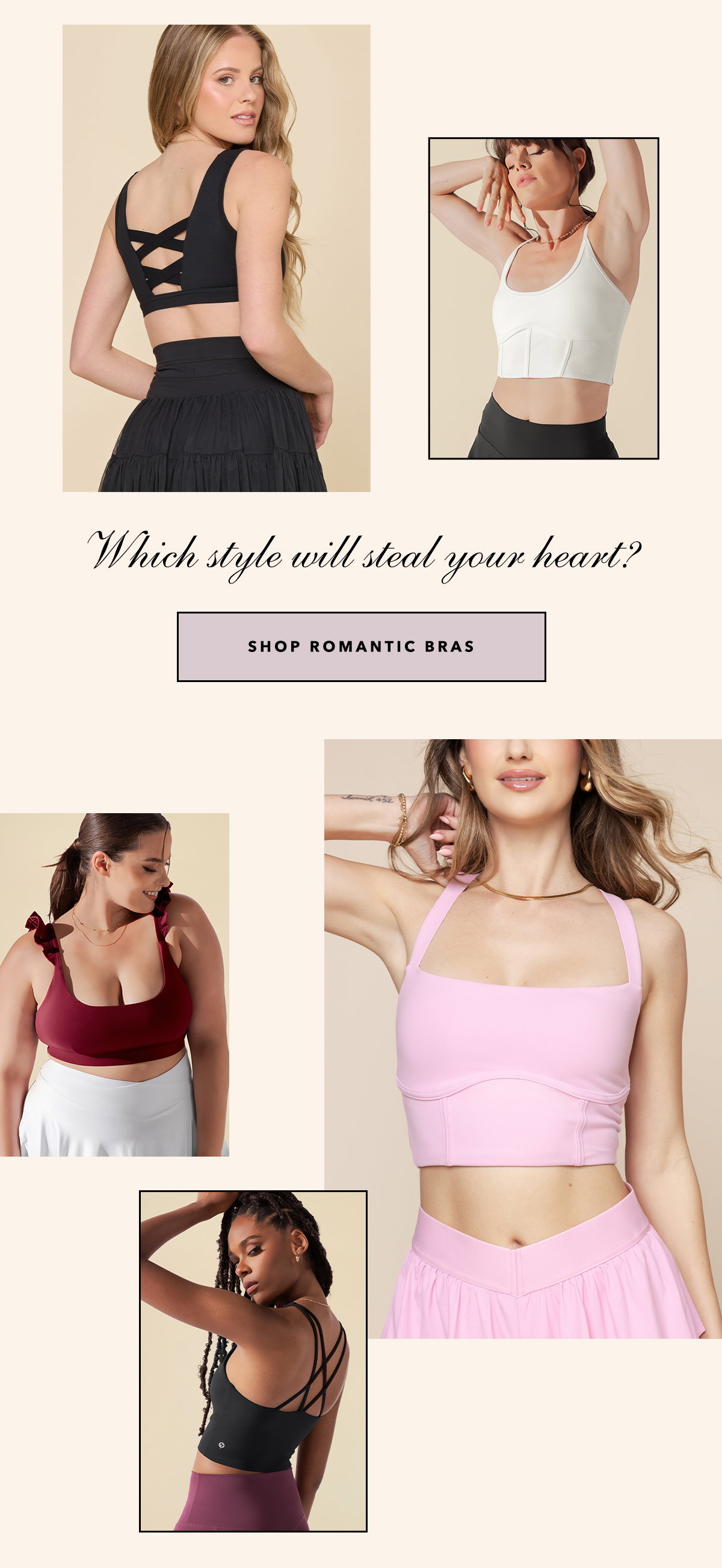 Shop Romantic Bras