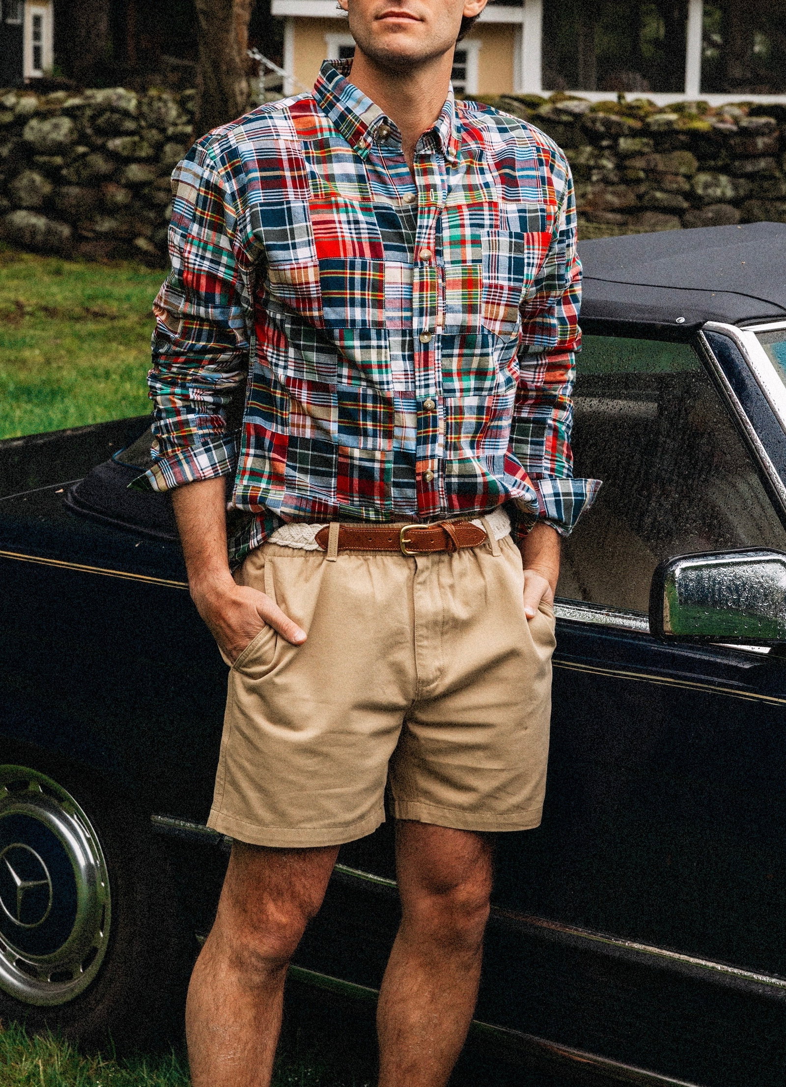 Essex Madras Patchwork Shirt