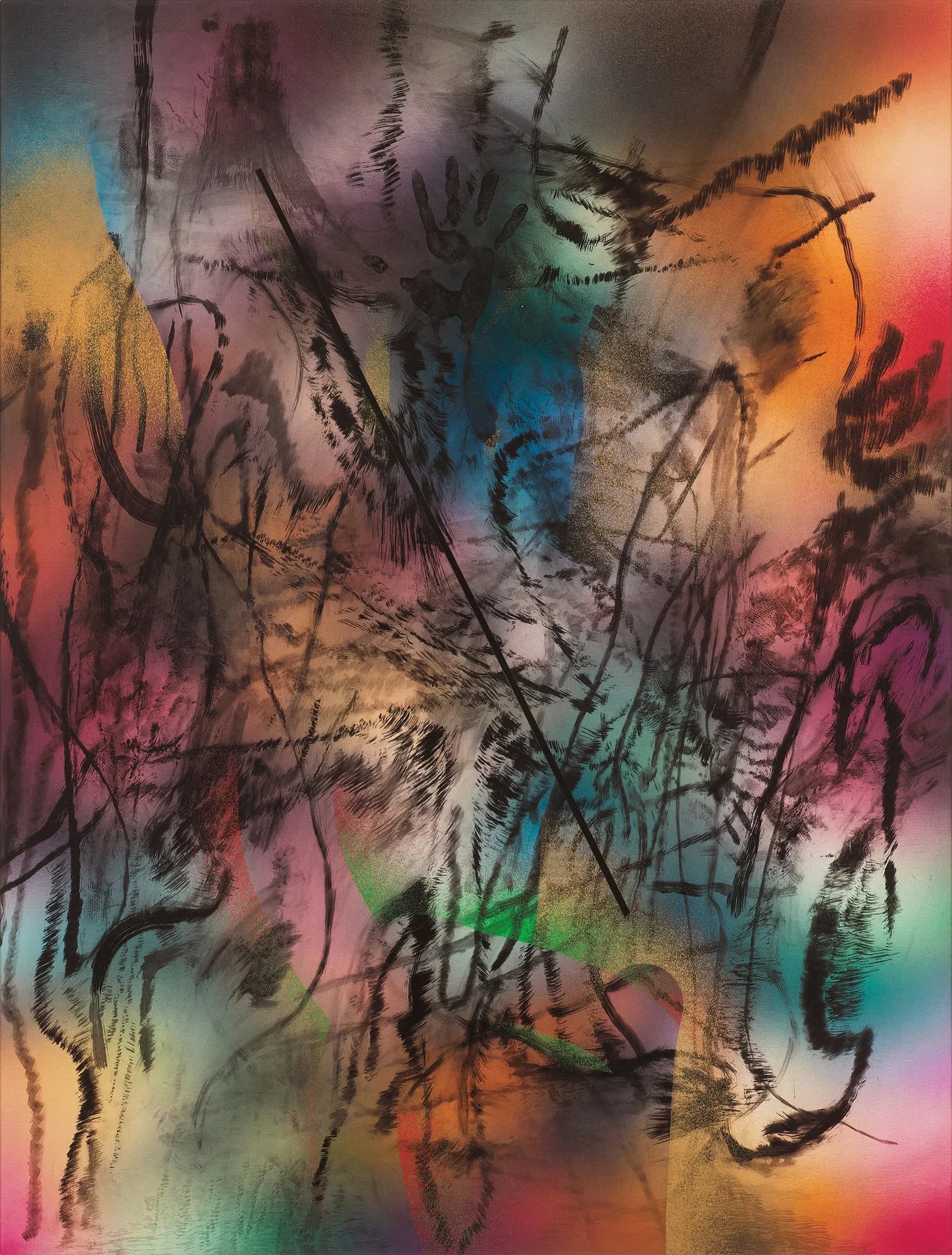 Julie Mehretu, Bare, 2021