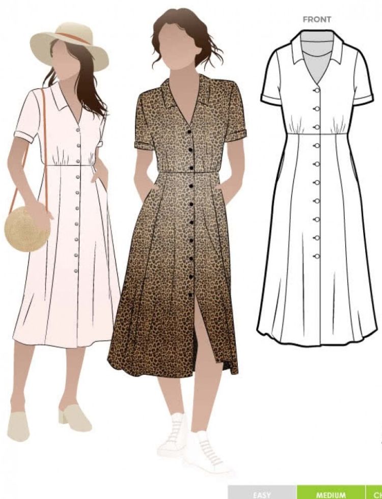Style Arc Paper Sewing Pattern Armidale Dress