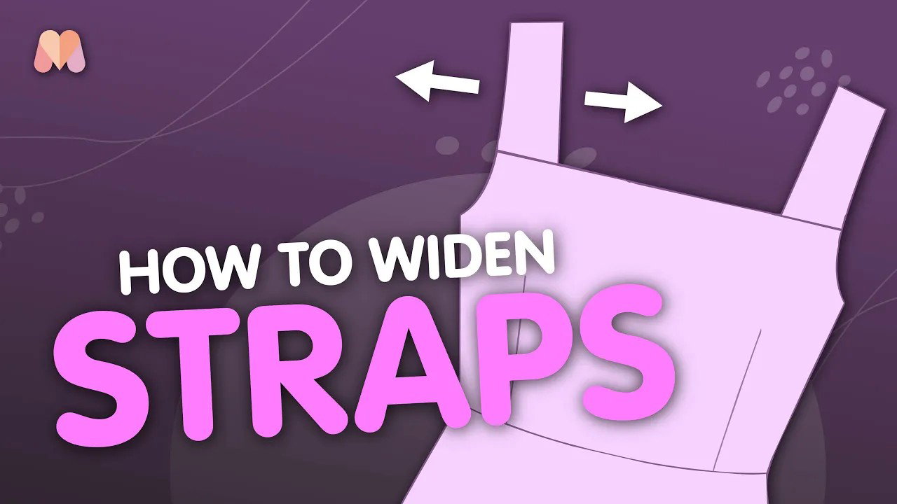 Alterations - How to widen straps