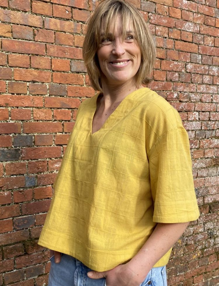 The Avid Seamstress Paper Sewing Pattern The V Neck Top