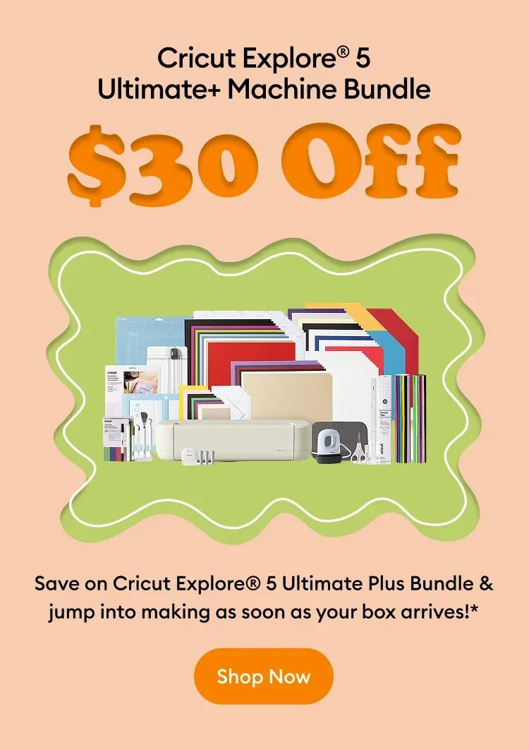 Cricut Explore 5 Ultimate + Bundle. 