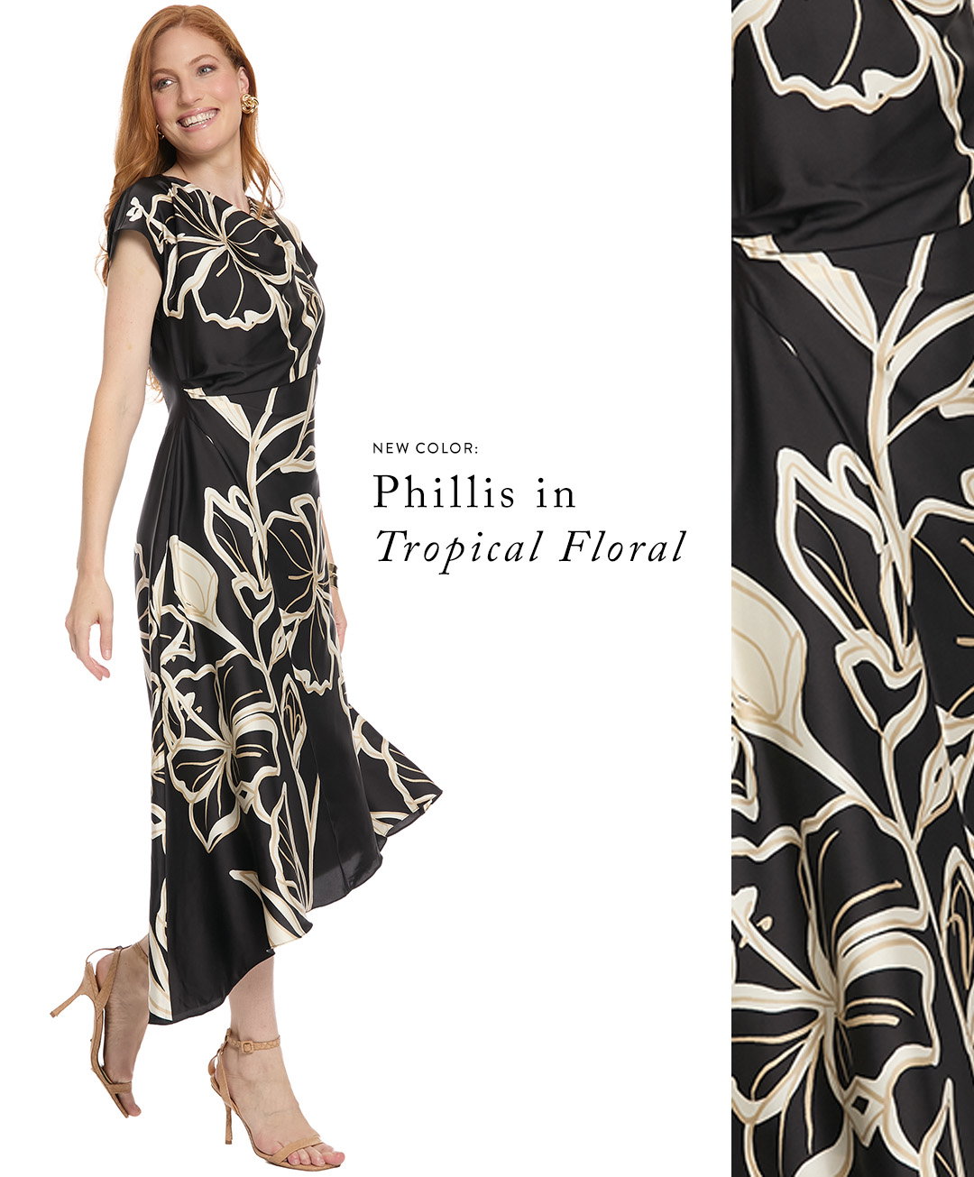 Phillis in Tropical Floral