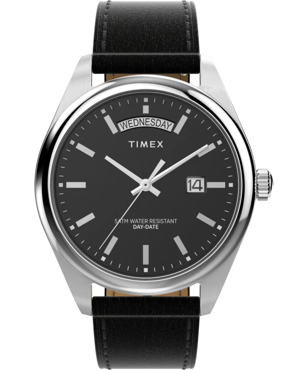 Image of Timex Legacy 41mm Leather Strap Watch