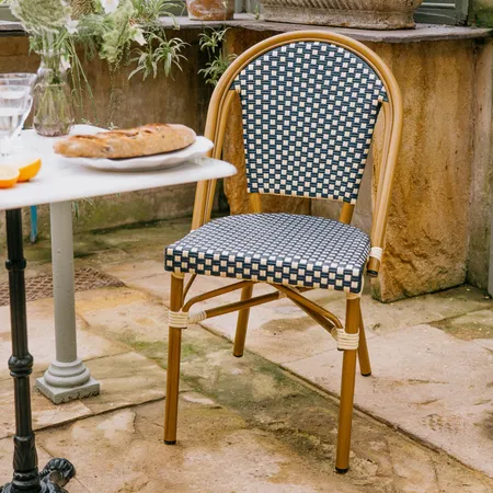 Meze Navy Blue Bistro Chair