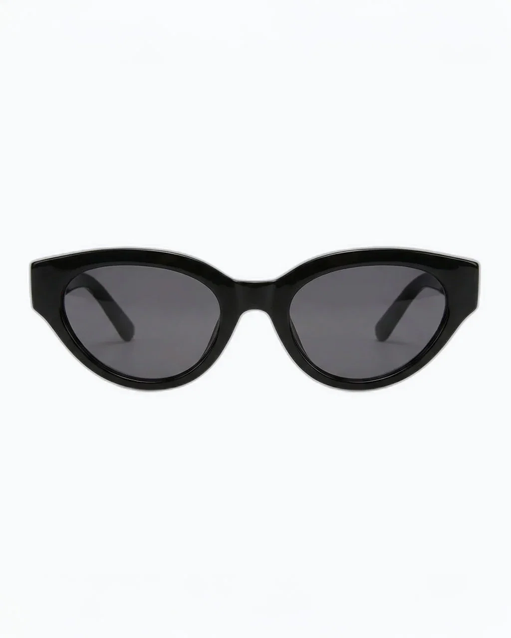 Image of Monroe Vintage Polarized Cat-Eye Sunglasses - Black