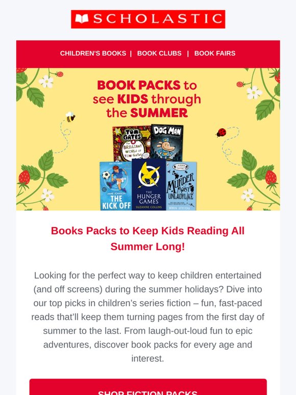 Keep children reading all summer long! ☀️