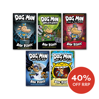 Dog Man 5 Book Set (Books 1-5)