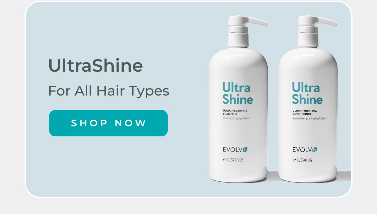 UltraShine Shampoo & Conditioner Liter Duo for all hair types.