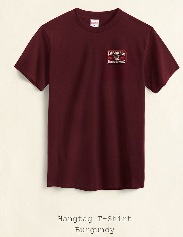 Hangtag T-Shirt - Burgundy