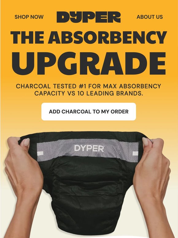 The Absorbency Upgrade