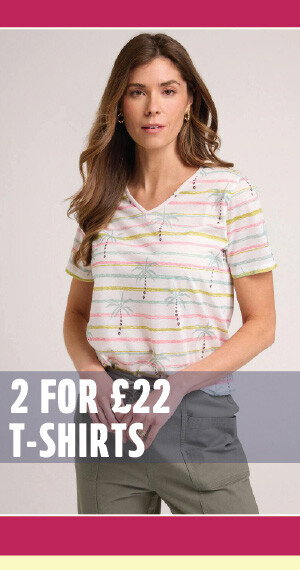 2 for £22 T-Shirts