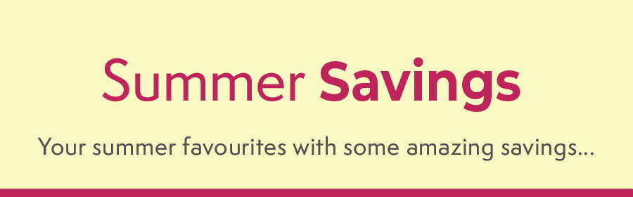 Summer Savings