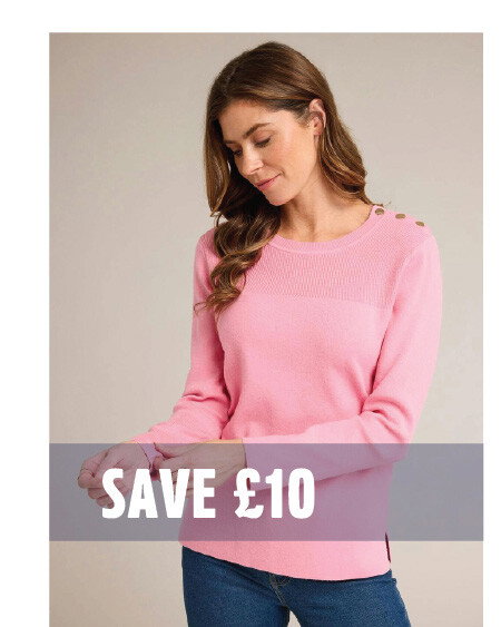 Women’s Button Detail Jumper