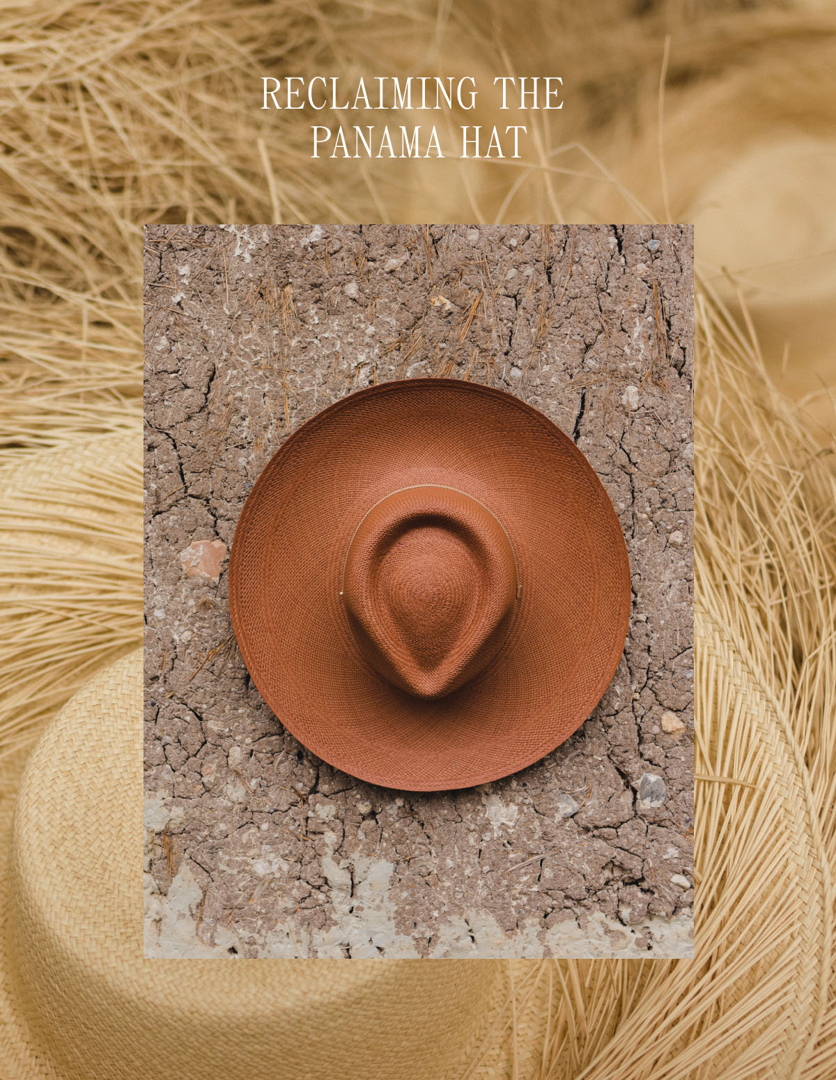 RECLAIMING THE PANAMA HAT