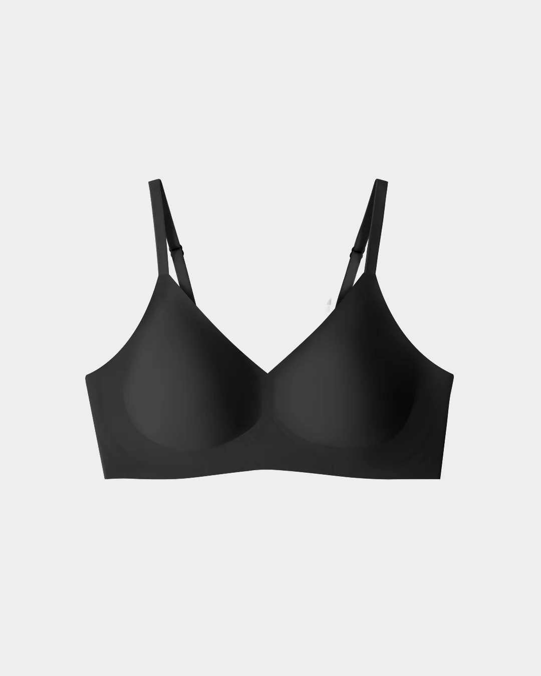 Image of Black Relief Bra
