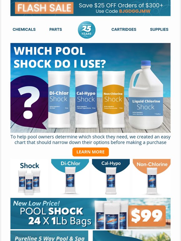 DIY Saturday: Which Pool Shock Do You Need?