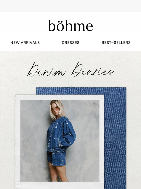 👖 Dear (DENIM) diary...