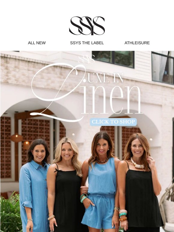 Luxe In Linen Has Arrived💙