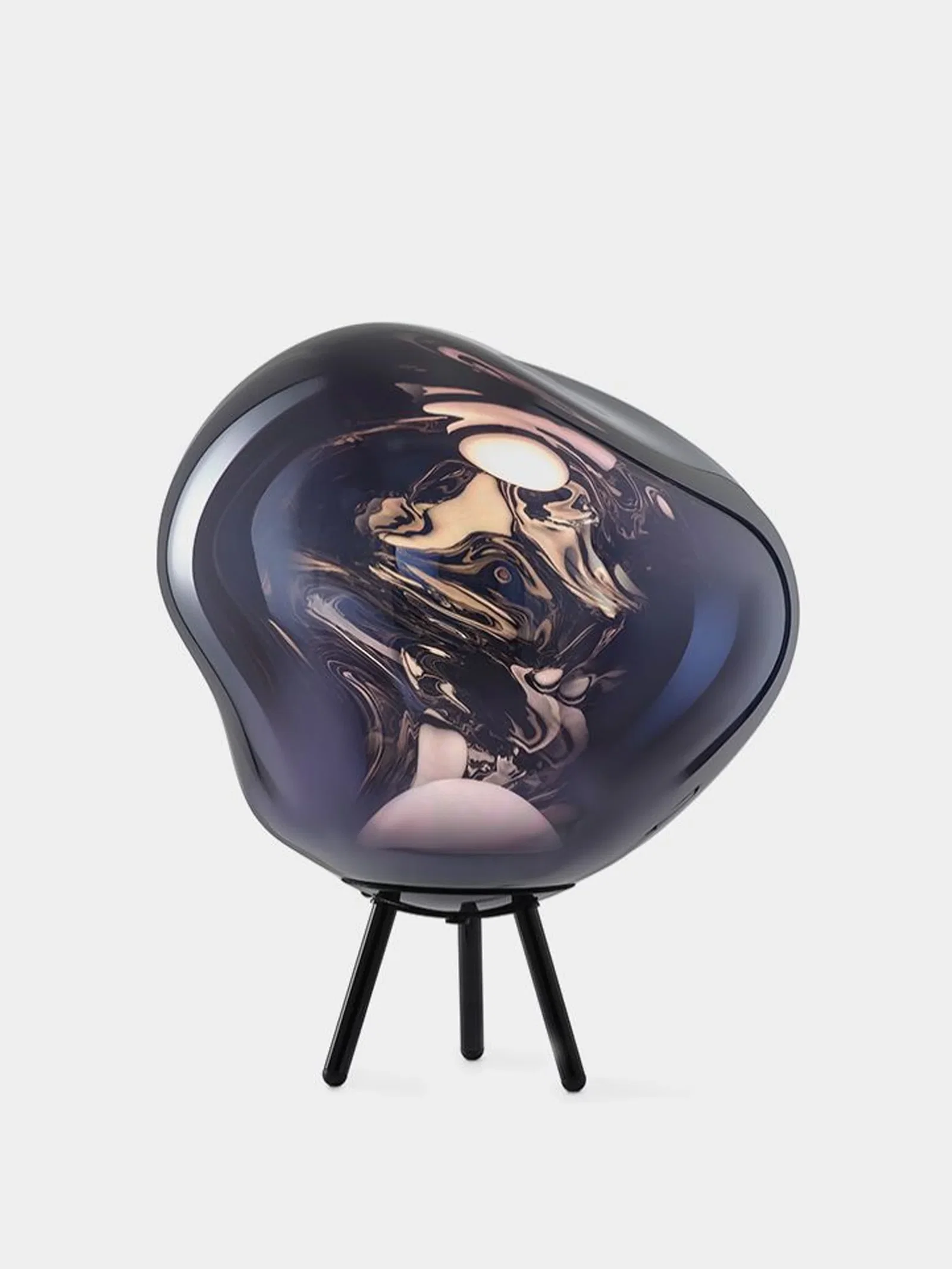 Image of Melt Large Portable Light | Smoke Polished Polycarbonate (US)