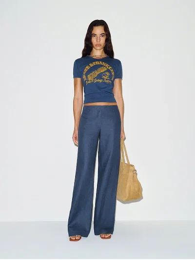 Gisele Low Rise Linen Pant