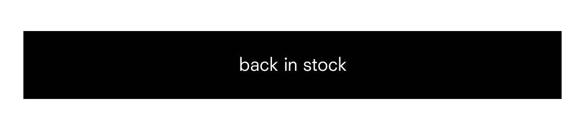 back in stock