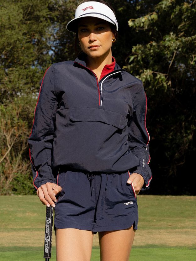 Phoenix Half Zip Anorak - Navy Blazer