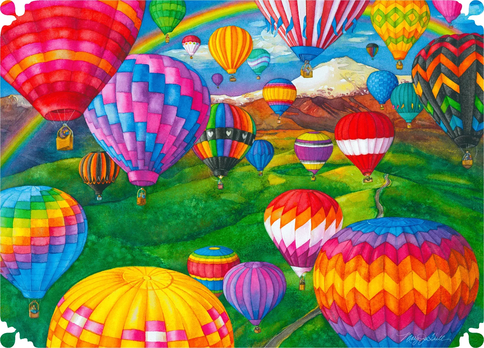 Rise Above wooden jigsaw puzzle