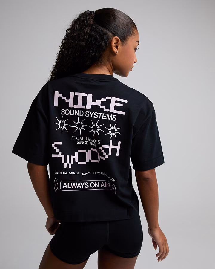 Nike Womens Luxe Crop T-Shirt