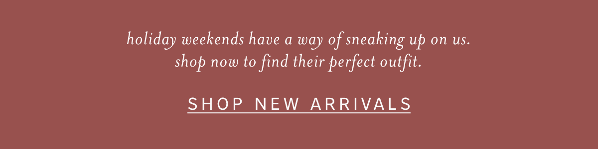 Shop New Arrivals