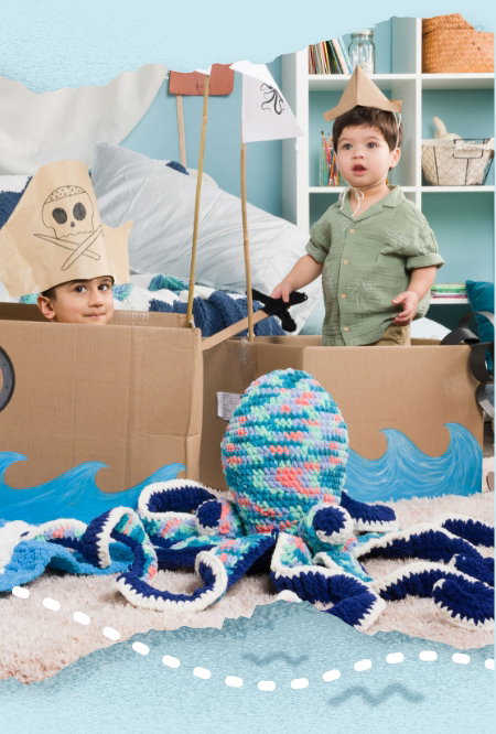 Free Coral The Crochet Octopus Amigurumi Pattern