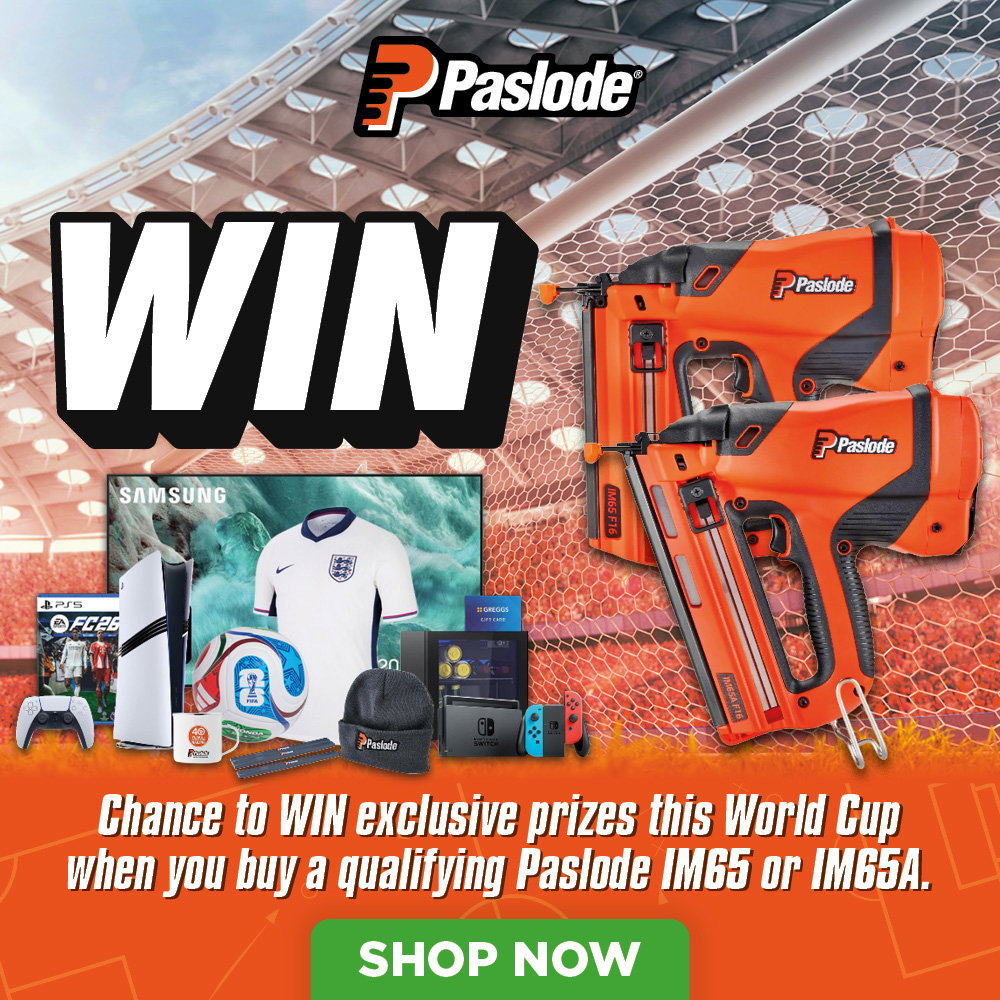 WIN Prizes with Paslode this World Cup