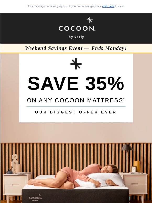 Finance your purchase with a Cocoon by Sealy® credit card today