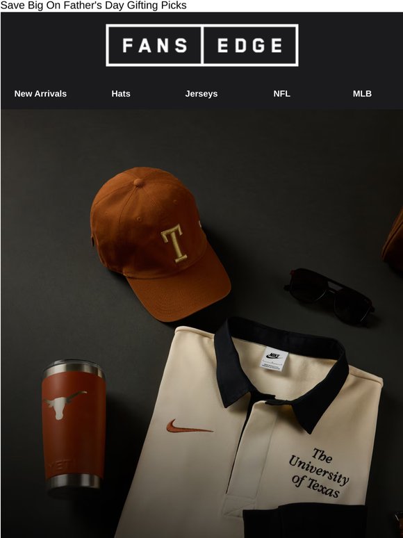 Dad’s Team Gear, Up To 60% Off