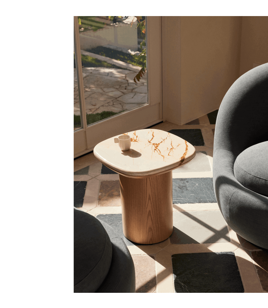 Shop Bowie Marble Side Table