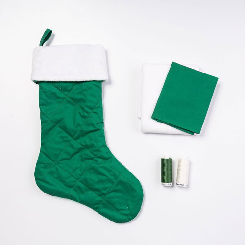 Image of Connecting Threads Exclusive Stocking Kit Greene