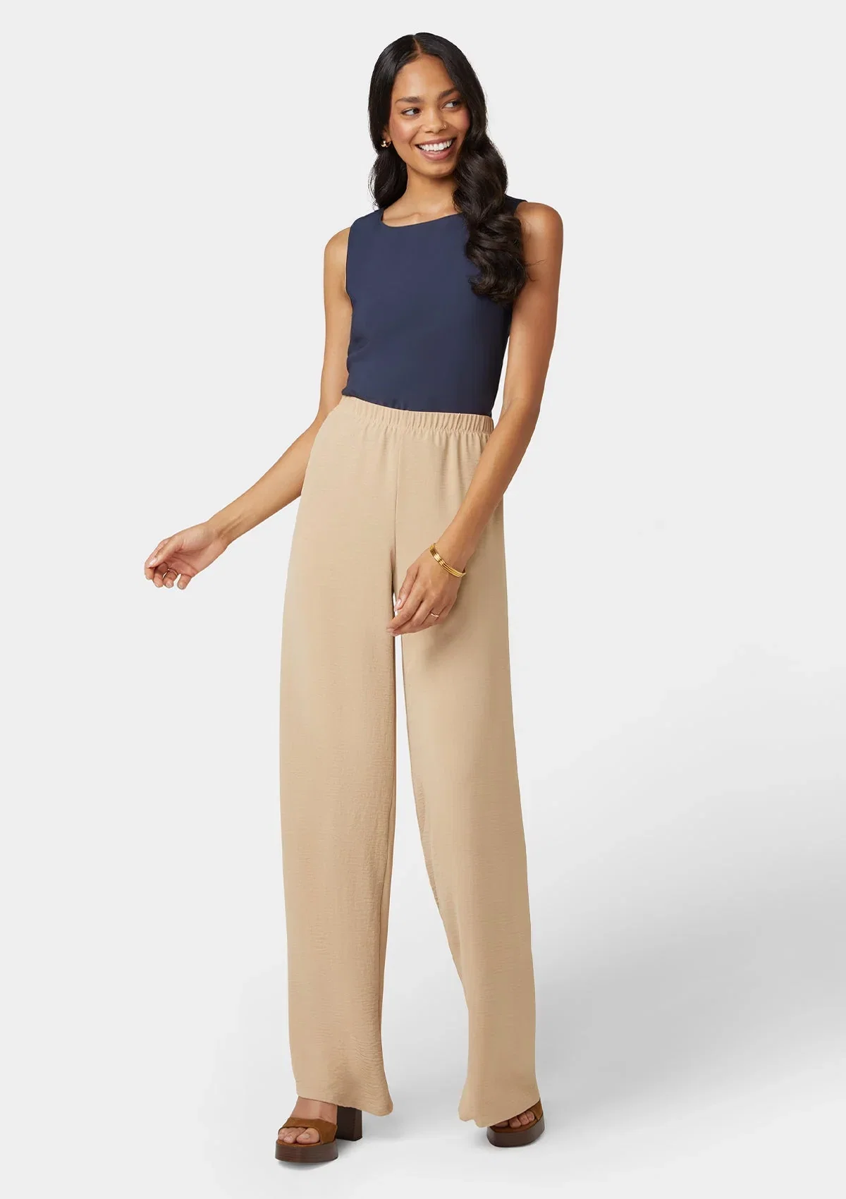 Image of Tall Windsor Wide Leg Flowy Pants